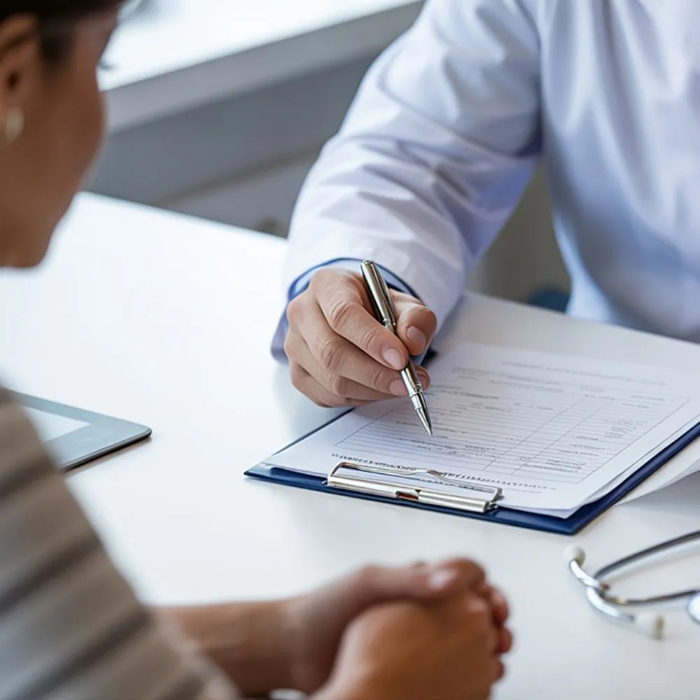 Woman Consulting About Acupuncture For Fertility In Davie, FL